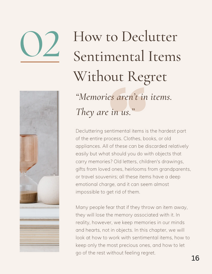 E-book - How to Declutter Quickly and Easily (ENG)